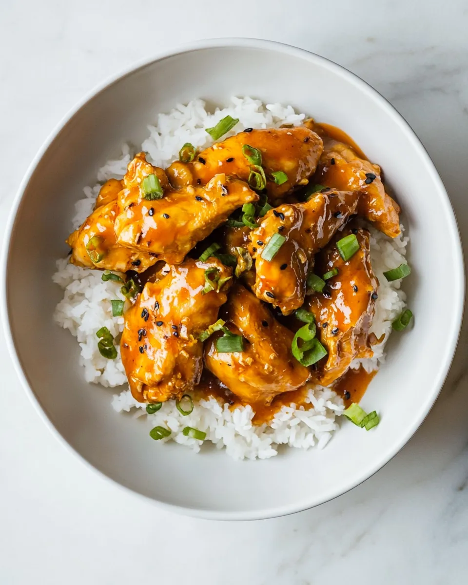 Delicious Instant Pot Honey Sriracha Chicken image