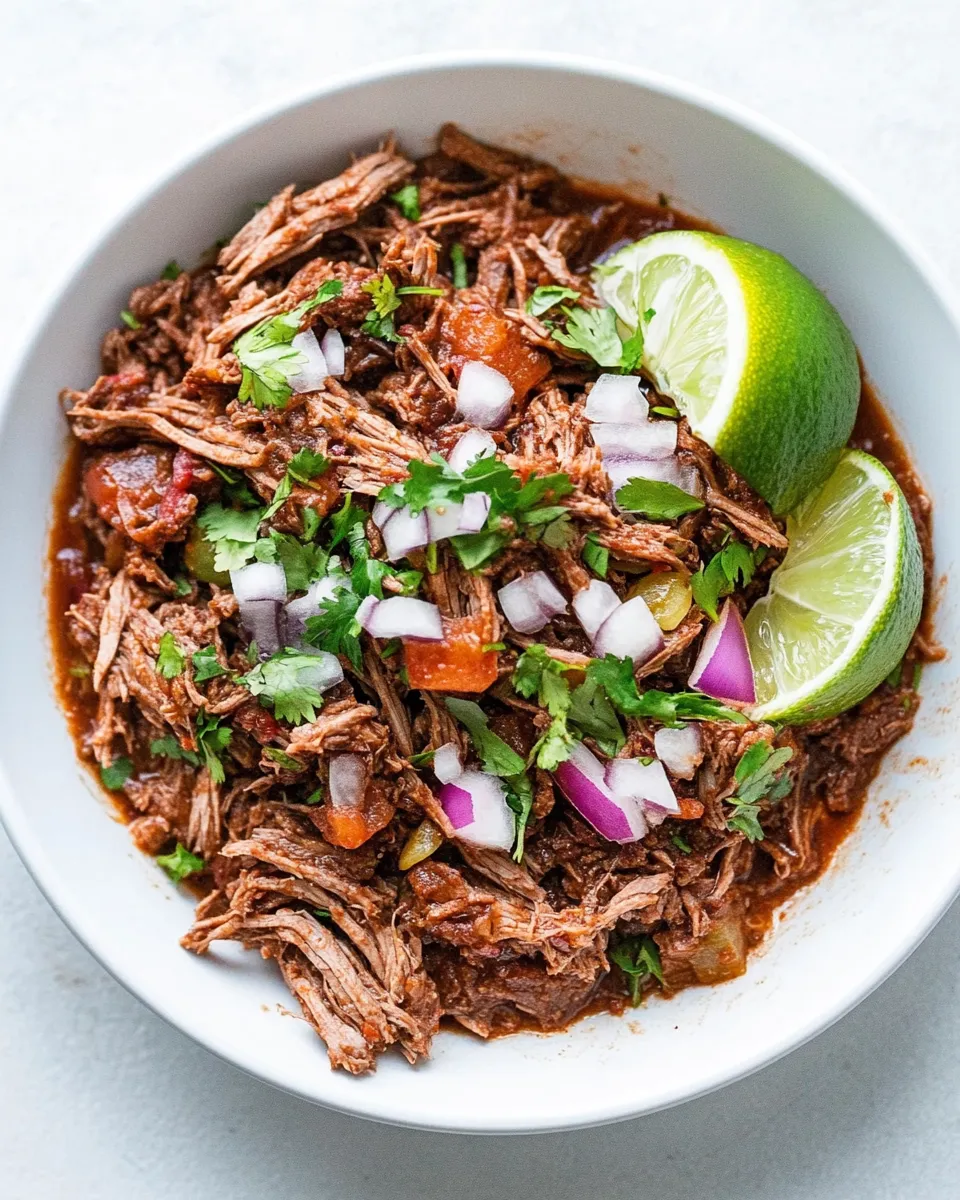 Quick Instant Pot Mexican Shredded Beef recipe photo