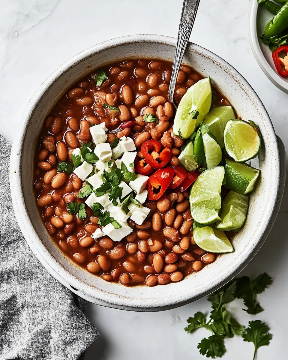 Delicious Instant Pot Pinto Beans recipe image