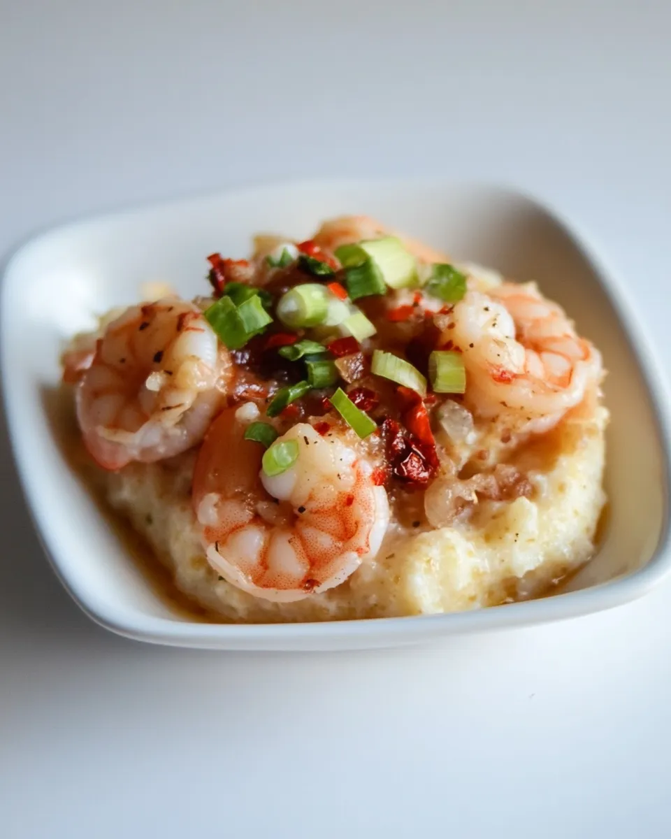 Savory Instant Pot Shrimp and Grits recipe photo