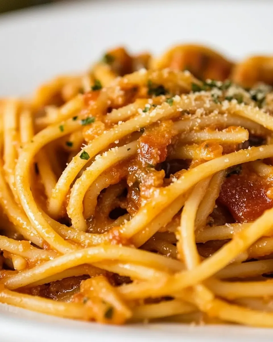 Delicious Instant Pot Skinny Spaghetti shot