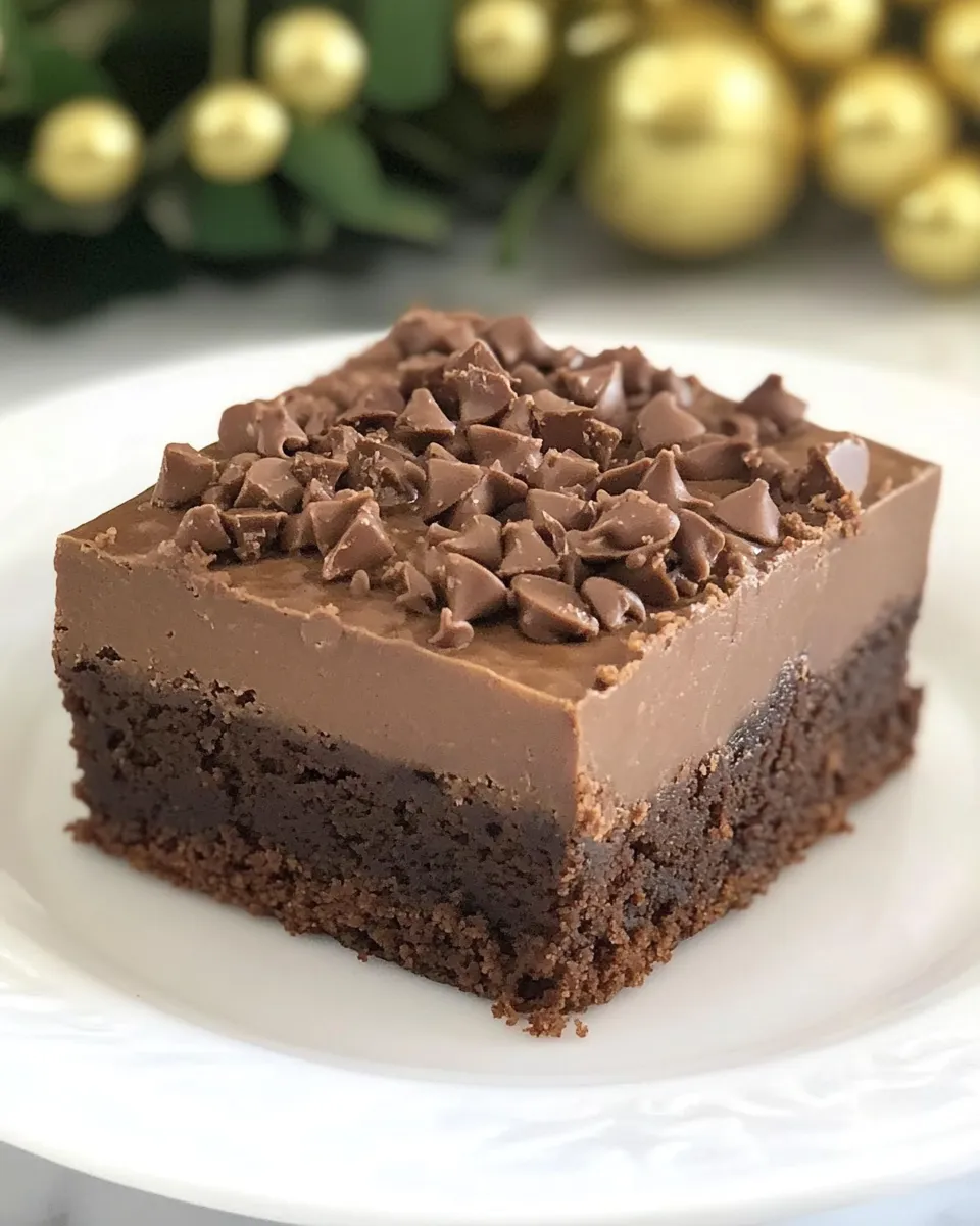 Classic Irish Cream Brownies image