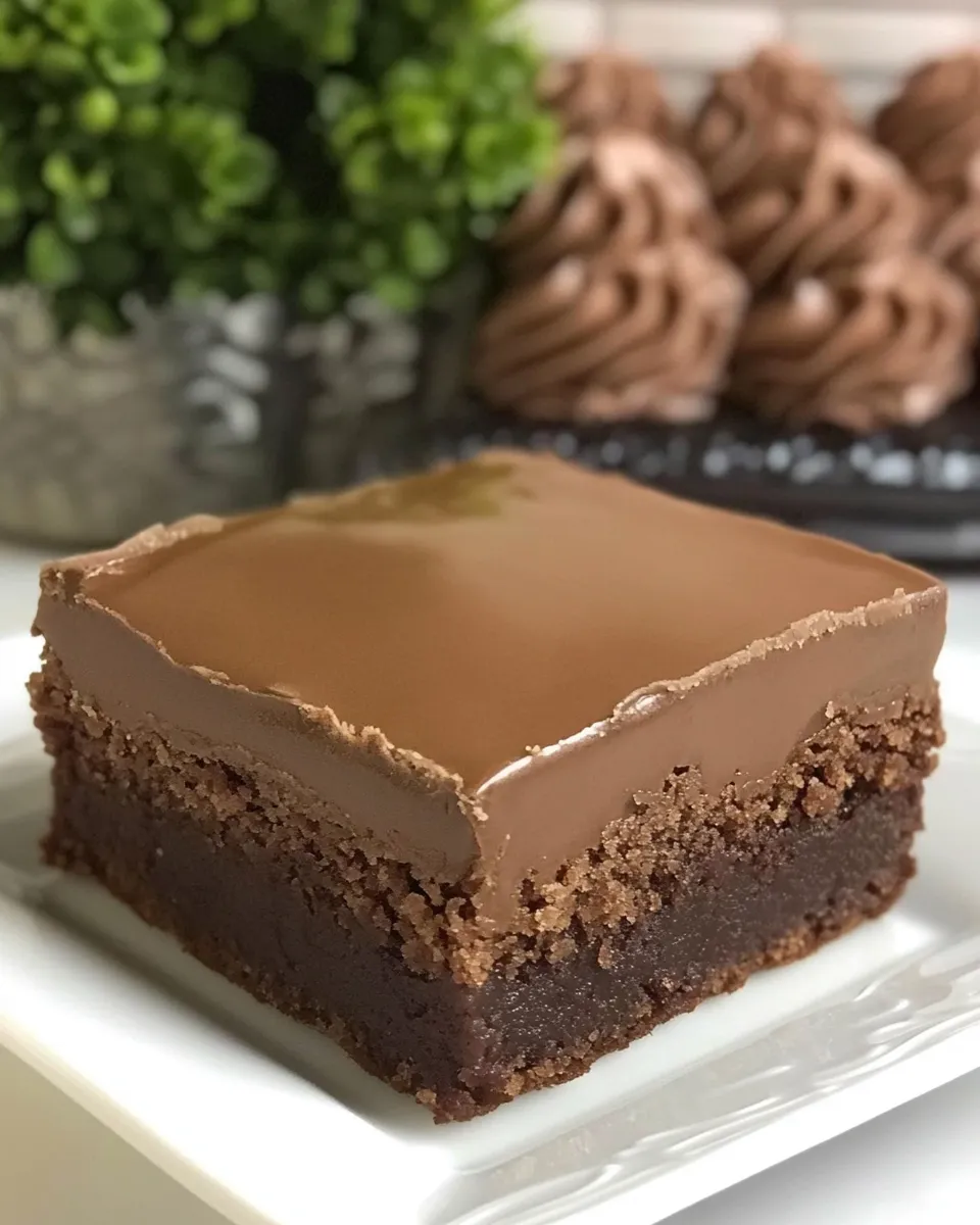 Easy Irish Cream Brownies recipe photo