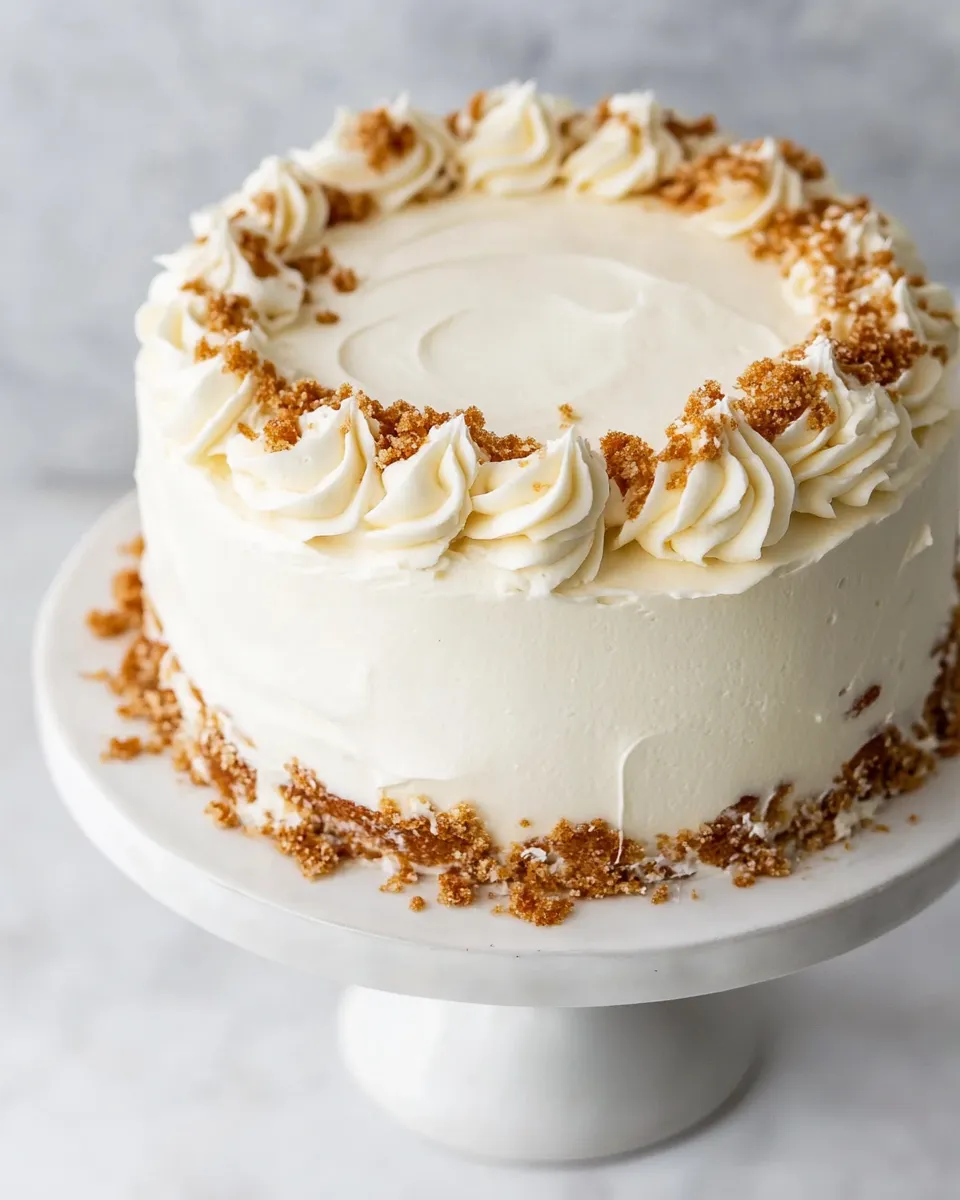 Homemade Italian Cream Cake photo