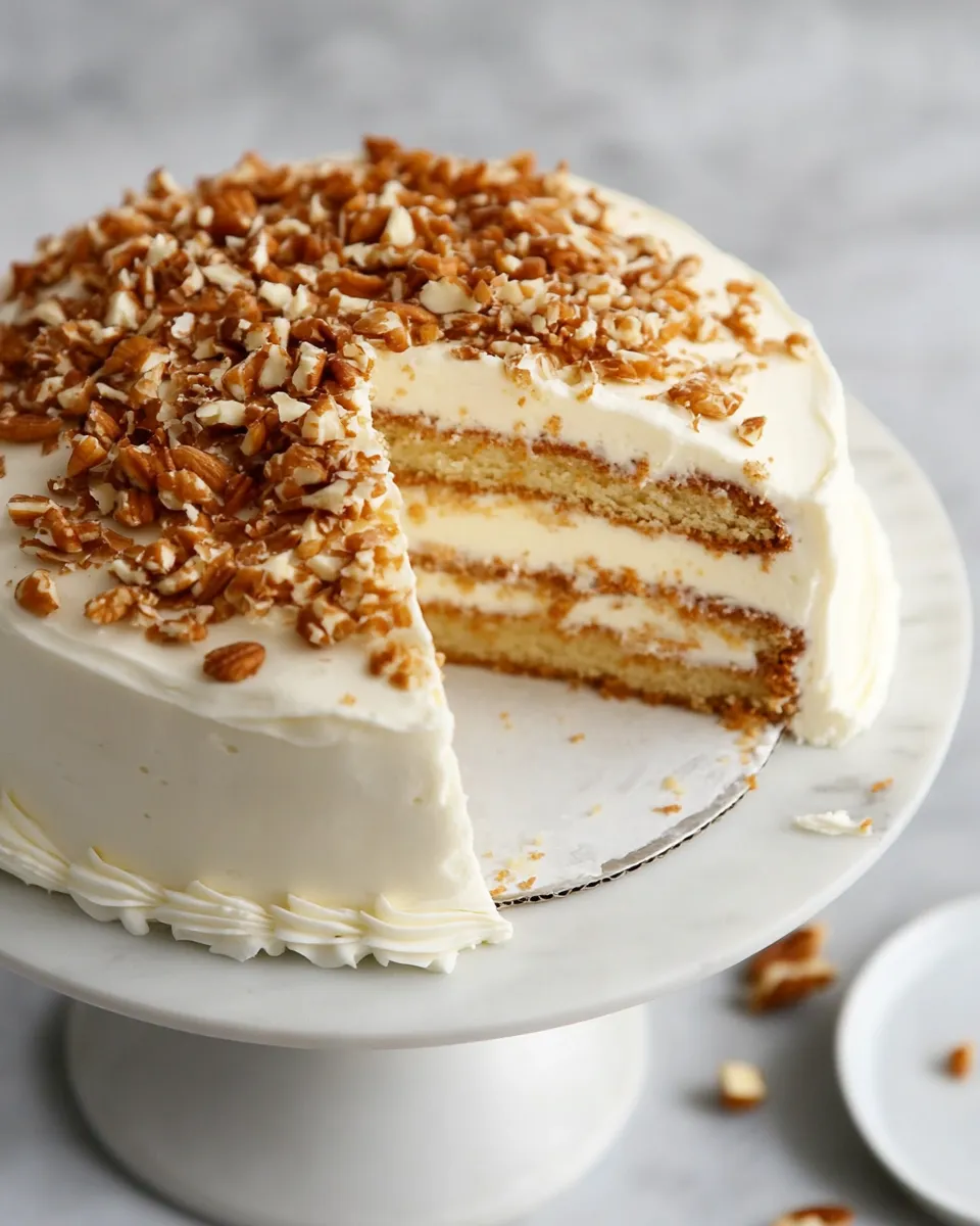 Easy Italian Cream Cake recipe photo