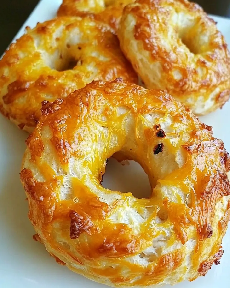 Delicious Jalapeno Cheddar Bagels image