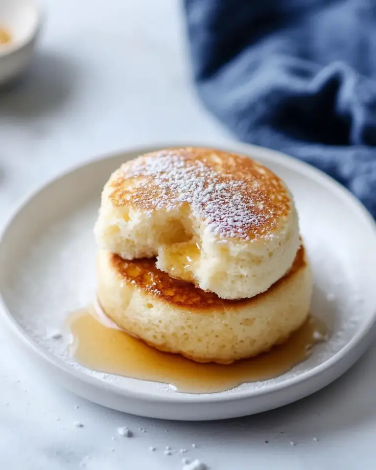 Homemade Japanese Souffl Pancakes photo