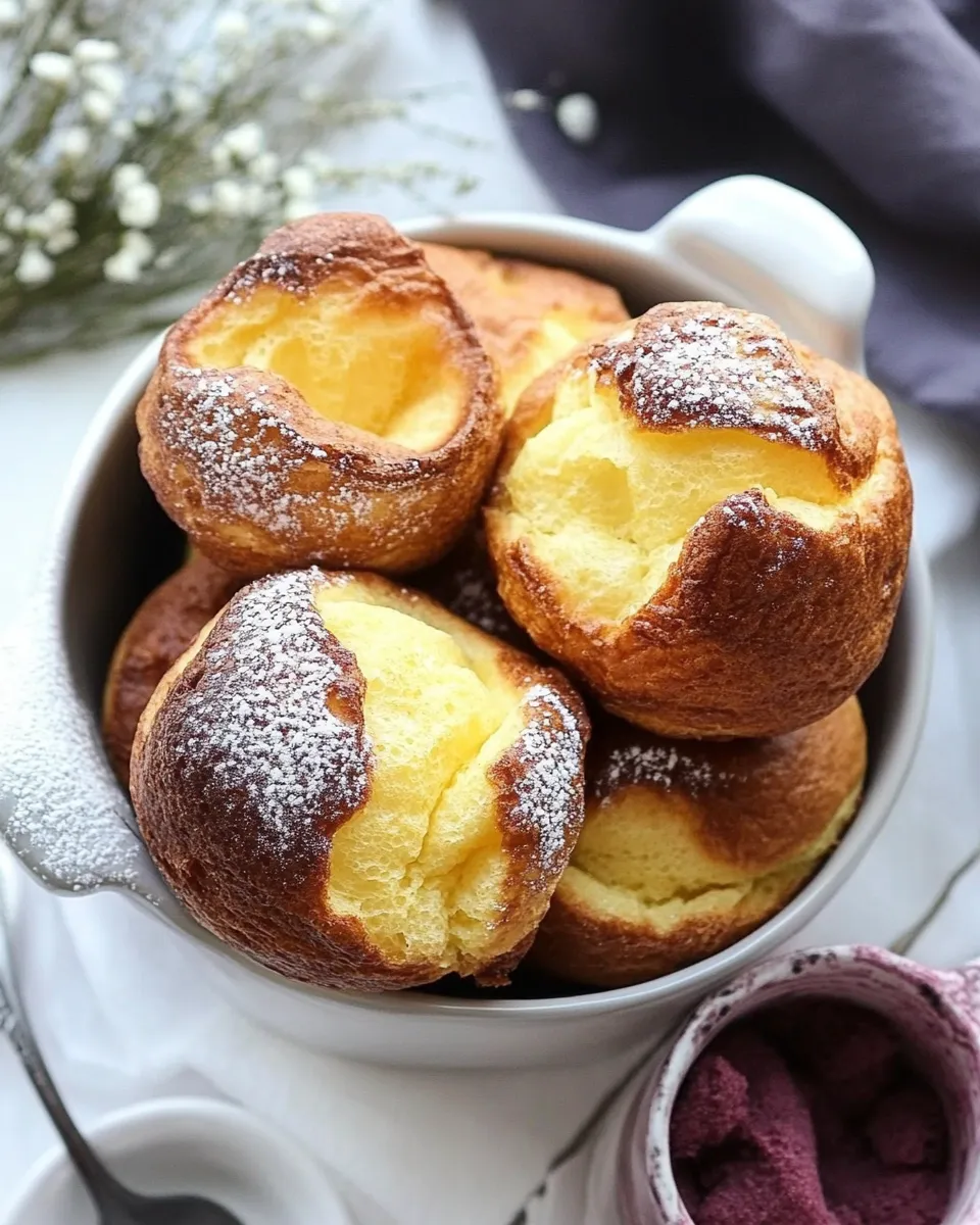 Classic Jordan Pond Popovers Recipe image