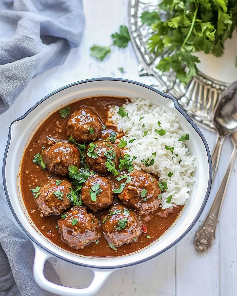 Homemade Juicy Spicy Turkish Meatballs photo