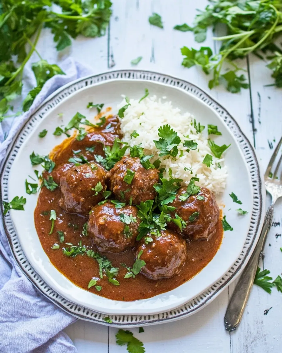 Classic Juicy Spicy Turkish Meatballs image