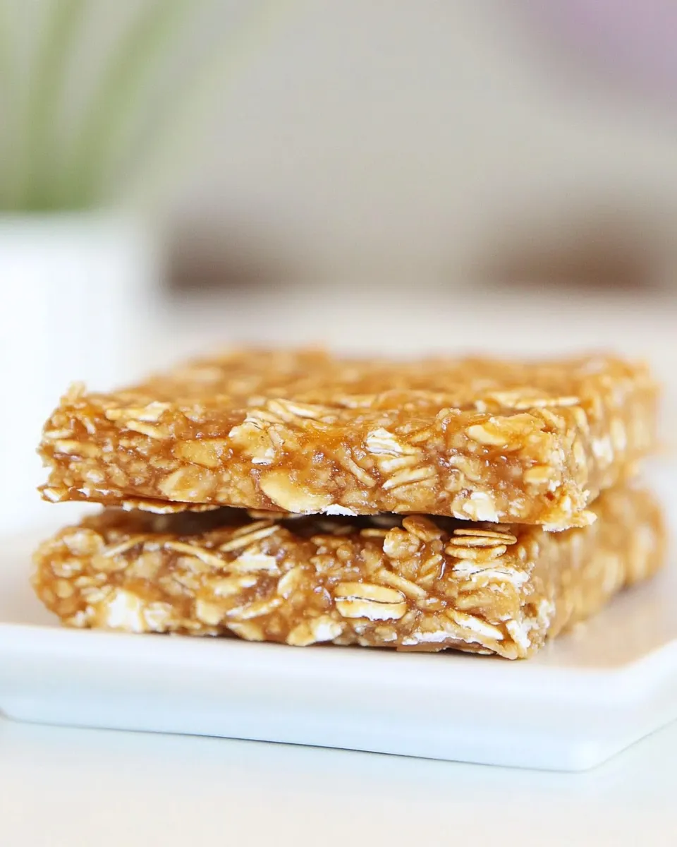 Healthy Just Like Nature Valleys Oats n Honeys Bars..Actually theyre Better. plate image