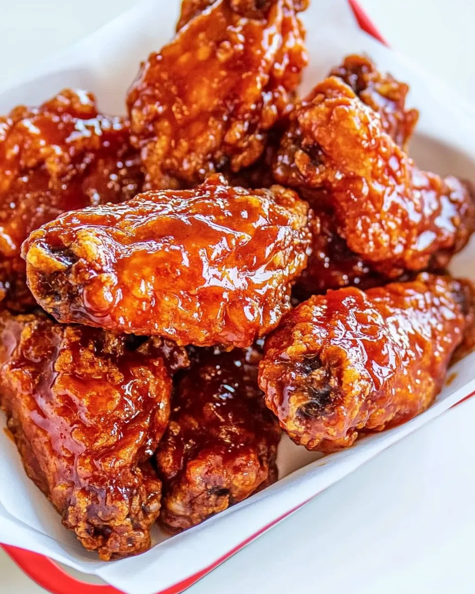 Homemade KFC Honey BBQ Wings (Copycat Recipe) photo