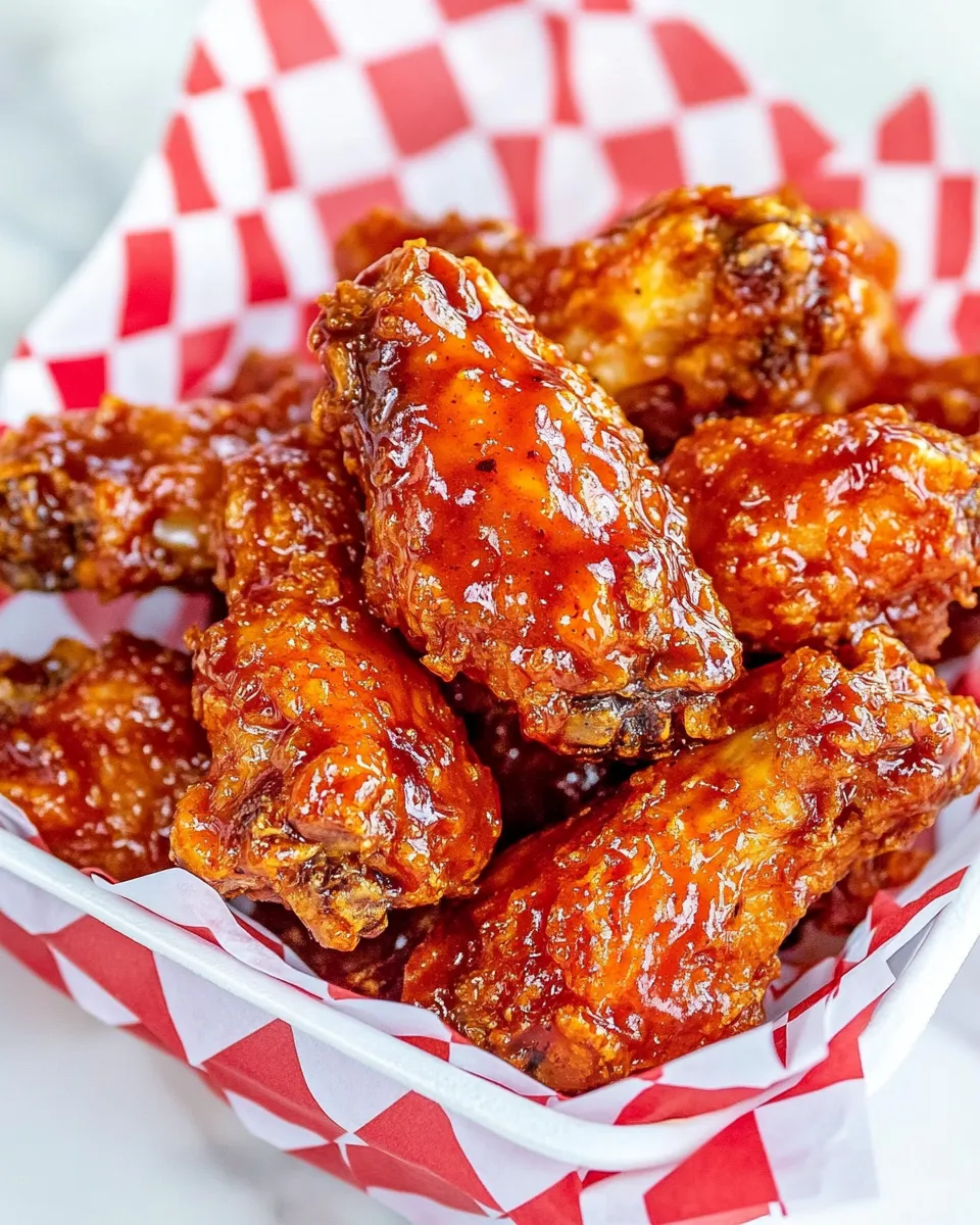 Classic KFC Honey BBQ Wings (Copycat Recipe) image