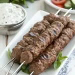 Homemade Kabob Koobideh (Persian Ground Beef Kabobs) photo