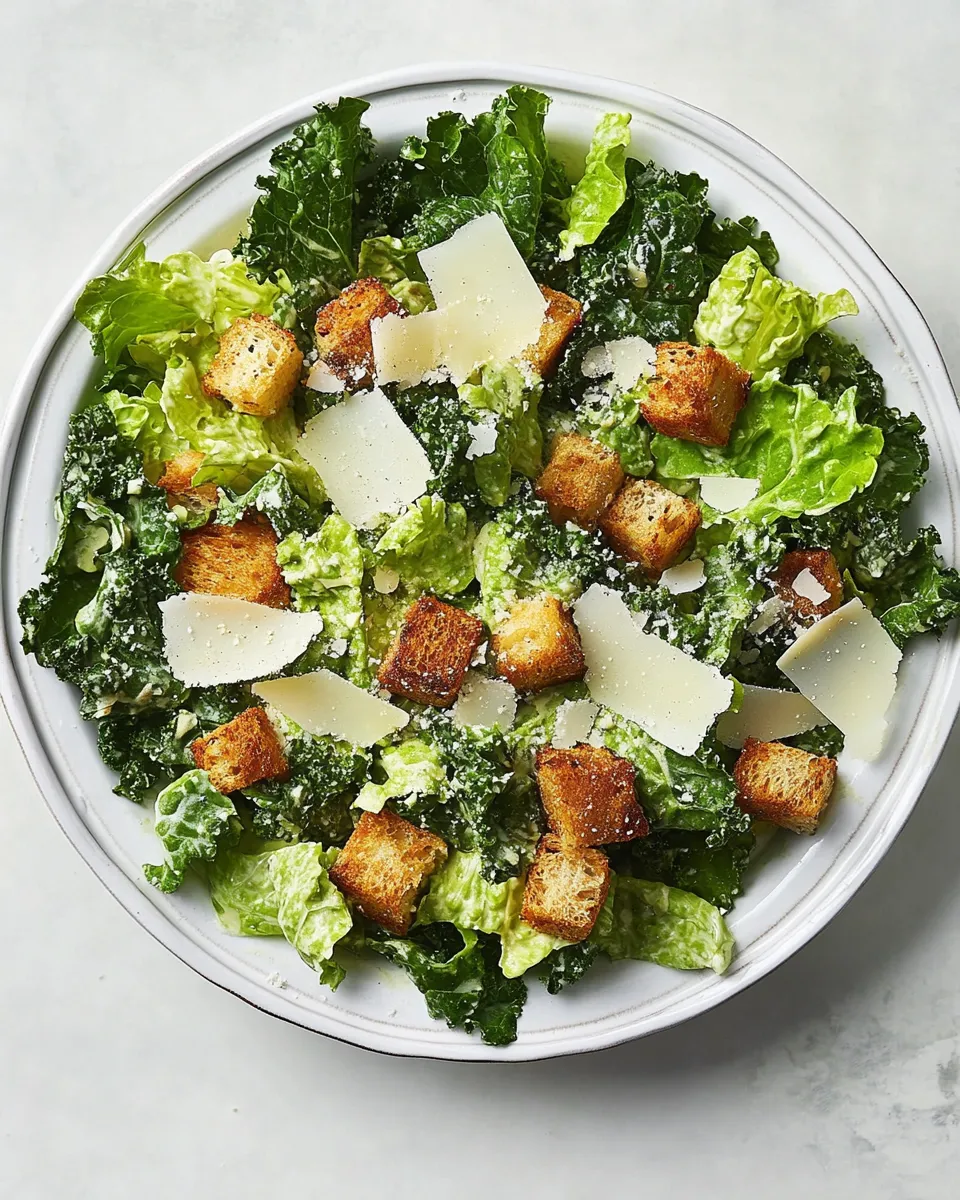 Classic Kale Caesar Salad image