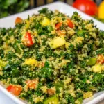 Homemade Kale Salad with Quinoa photo