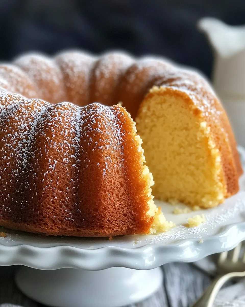 Classic Kentucky Butter Bundt Cake image