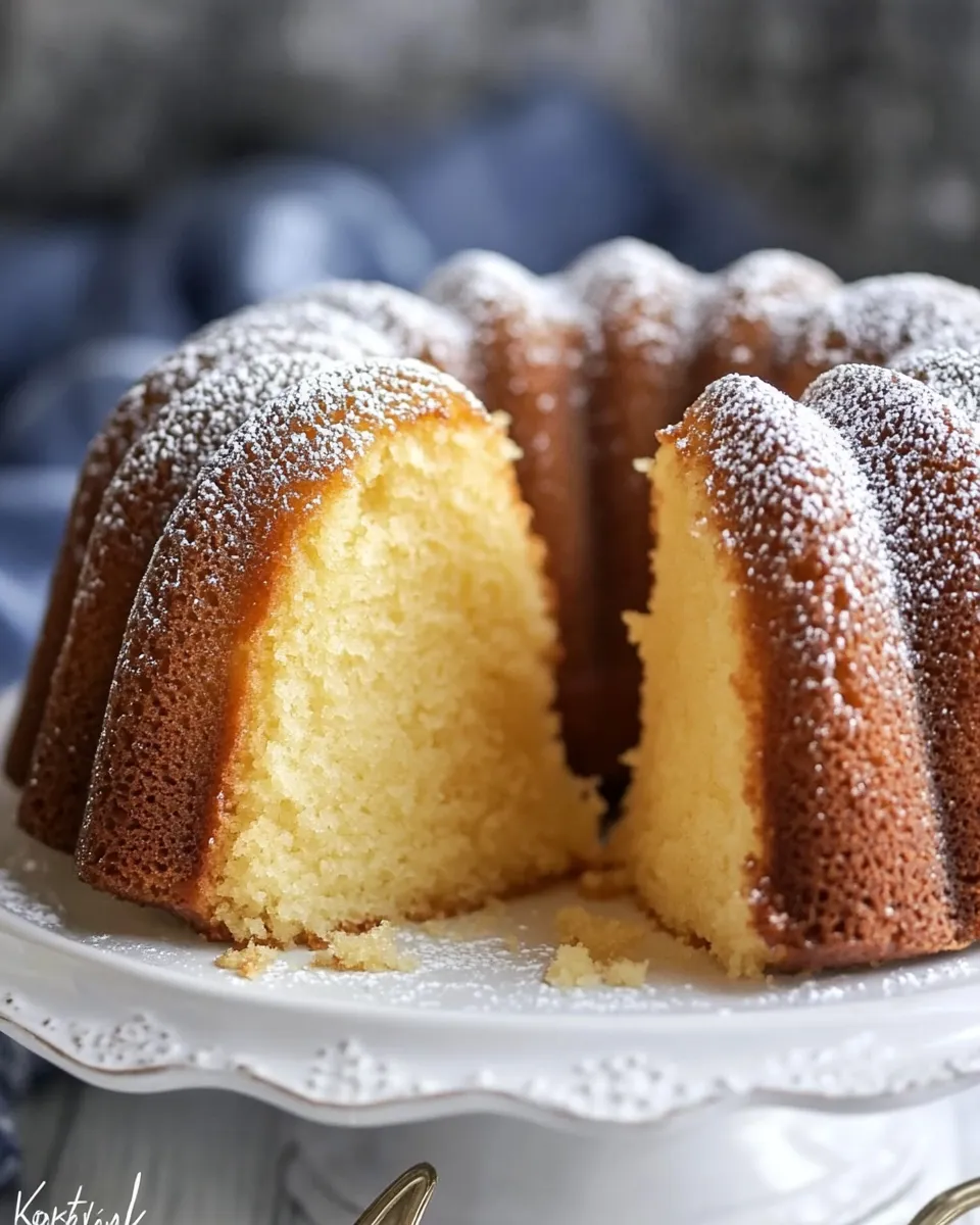 Easy Kentucky Butter Bundt Cake recipe photo