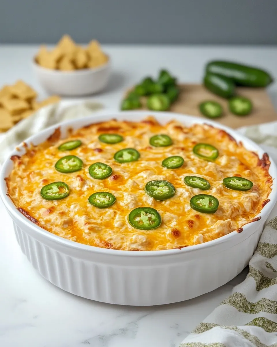 Savory Keto-Friendly Jalapeo Buffalo Chicken Dip shot