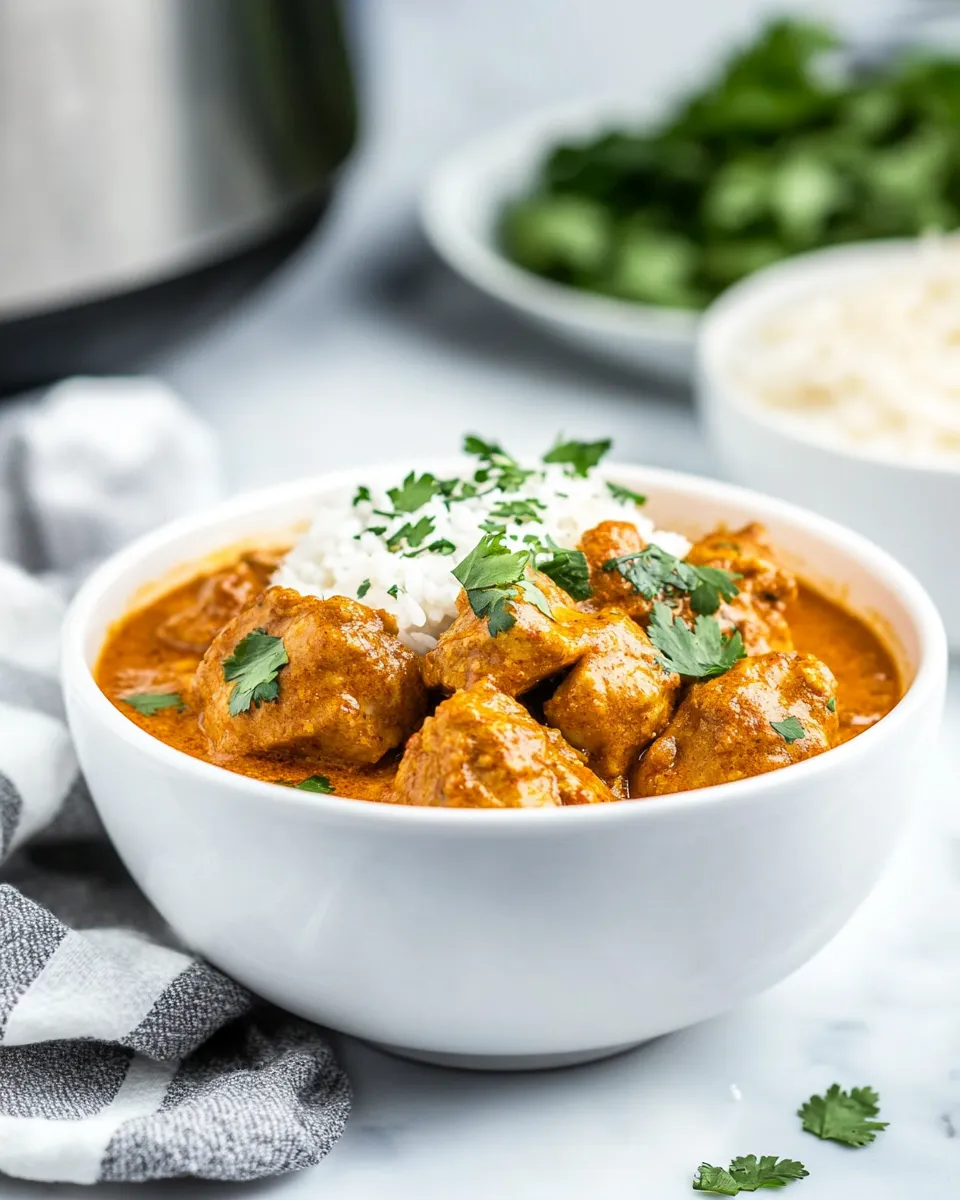 Homemade Keto Butter Chicken In An Instant Pot recipe photo