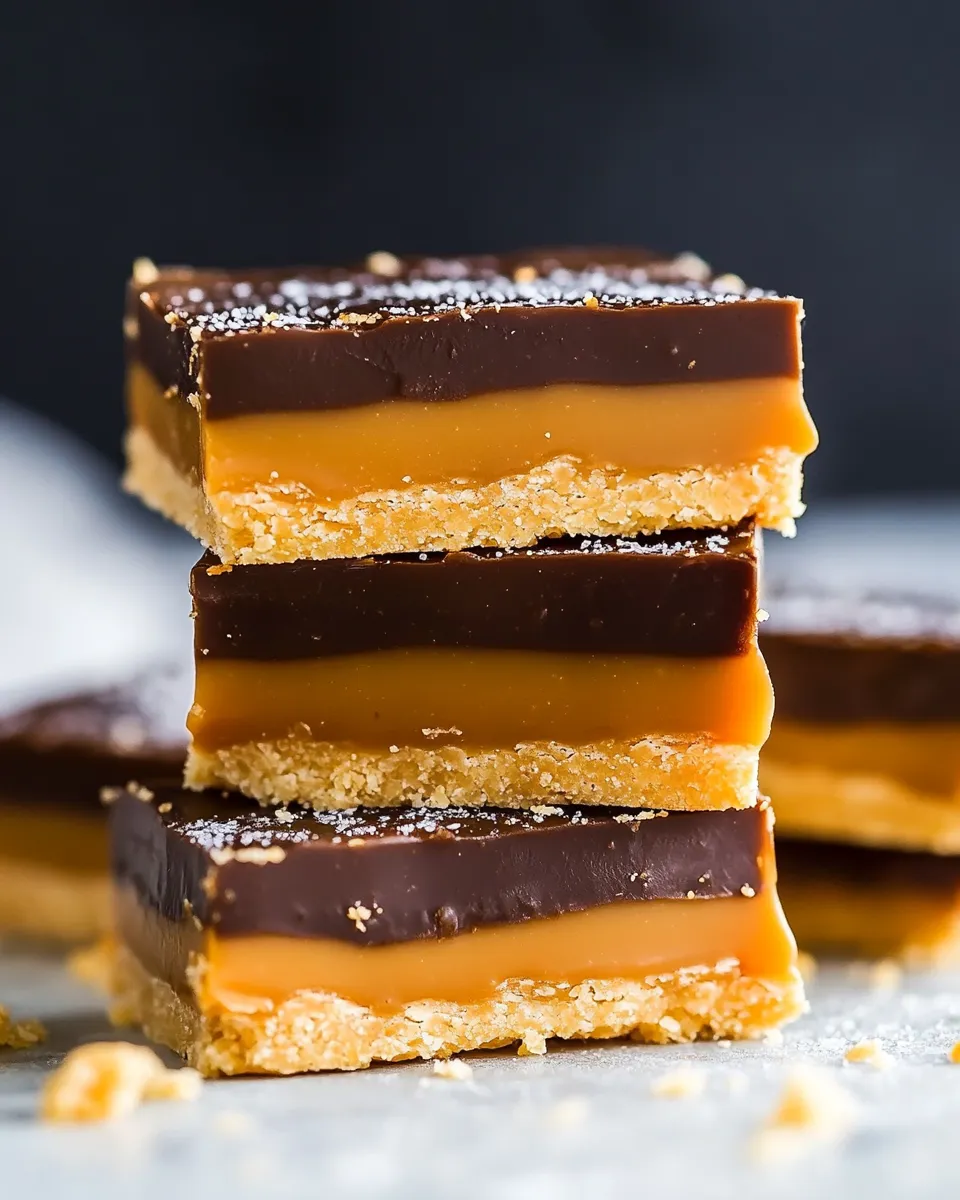 Easy Keto Caramel Slice (Millionaires Shortbread) image