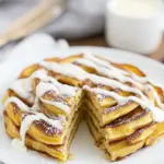 Homemade Keto Cinnamon Roll Pancakes photo