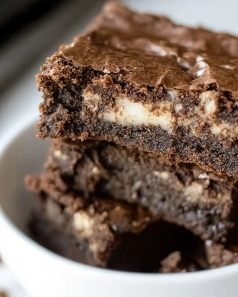 Easy Keto Coconut Flour Brownies shot