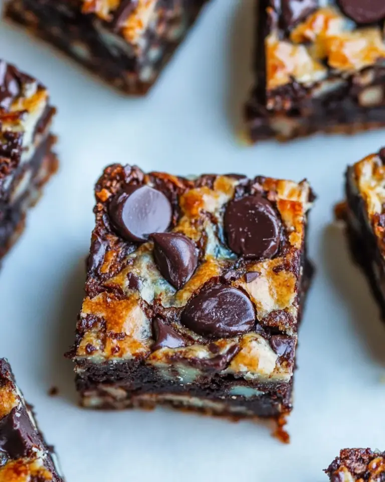 Homemade Keto Magic Bars photo