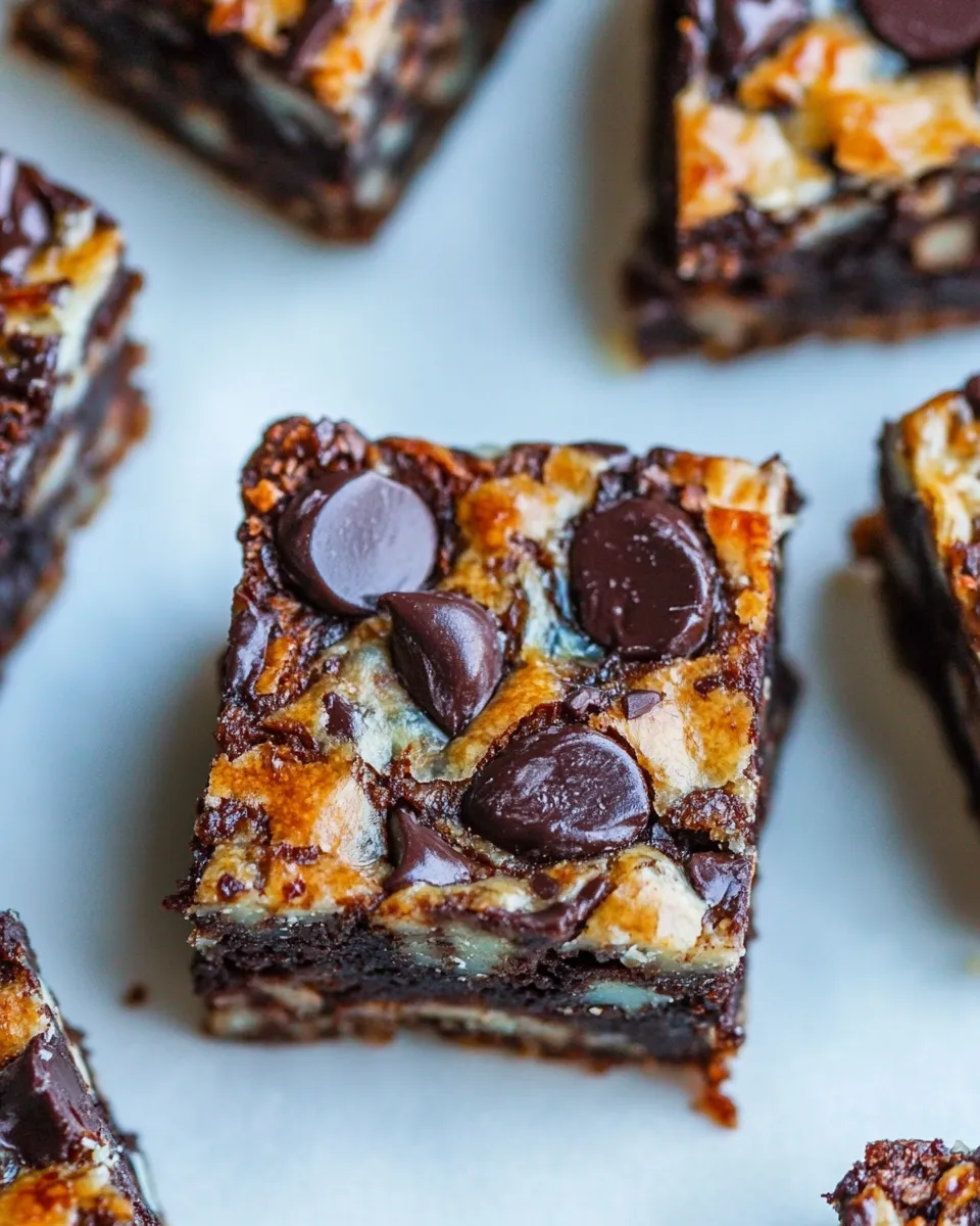 Homemade Keto Magic Bars photo