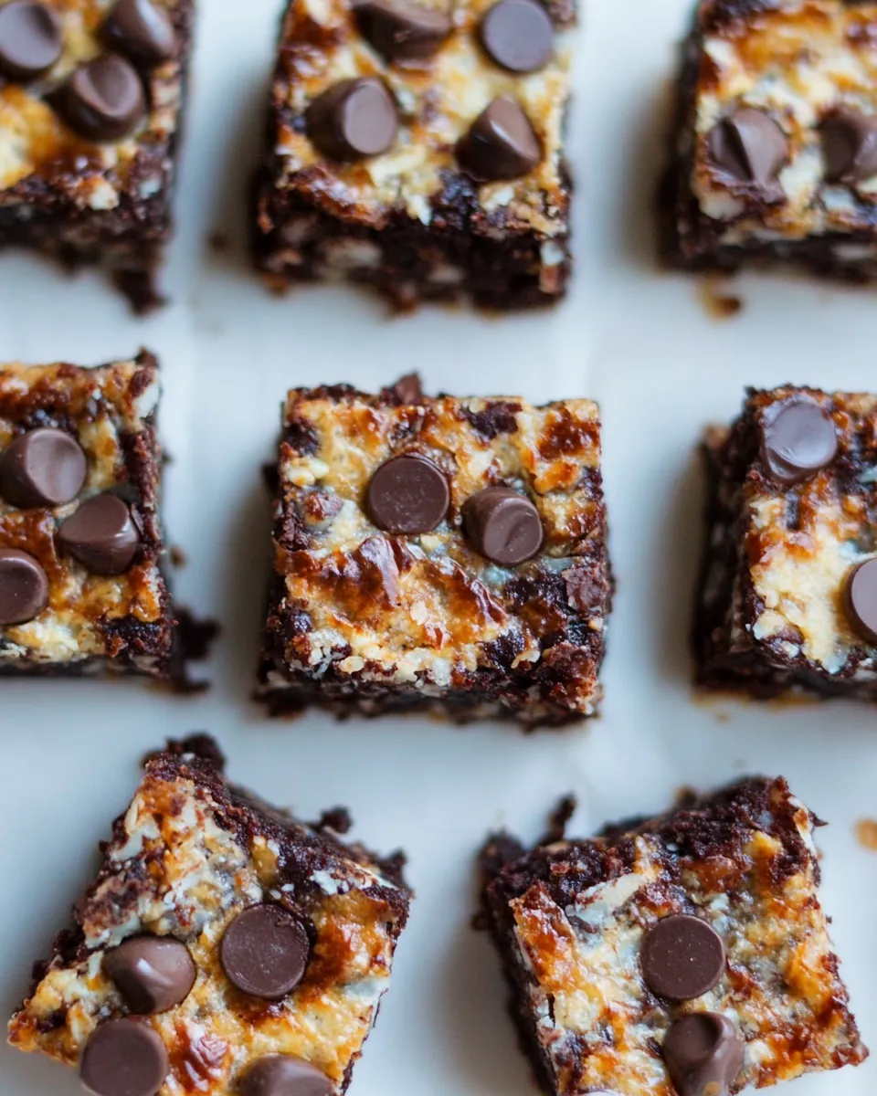 Delicious Keto Magic Bars shot