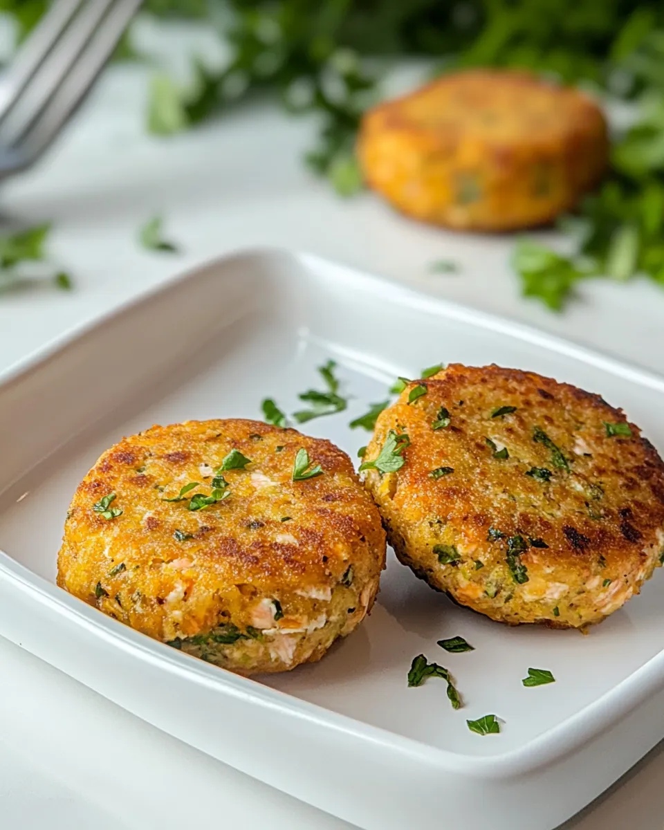 Easy Keto Salmon Patties recipe photo