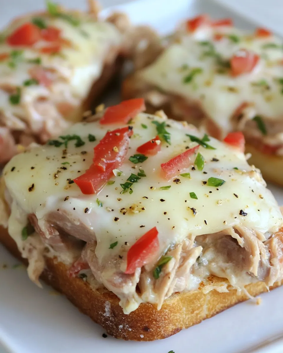 Easy Keto Tuna Melt recipe photo