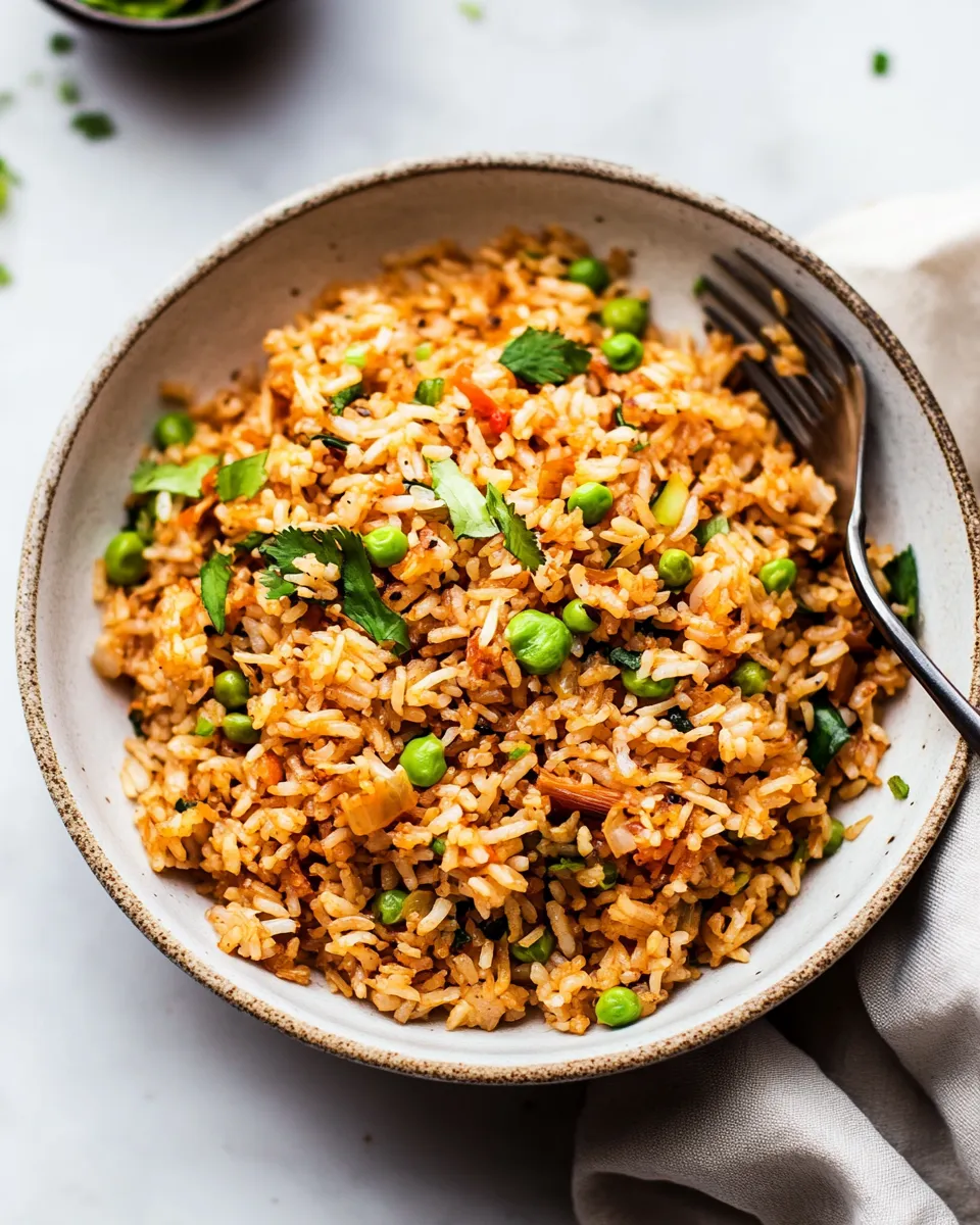 Homemade Kimchi Fried Rice photo