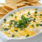 Homemade King Ranch Chicken Dip recipe photo