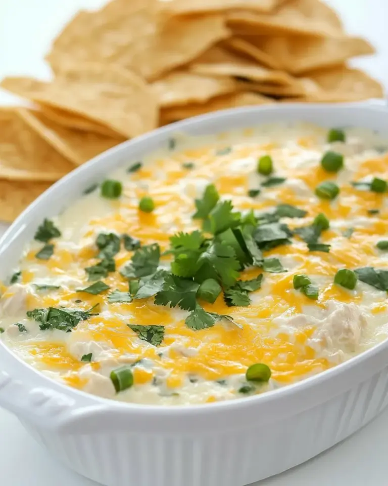 Homemade King Ranch Chicken Dip recipe photo