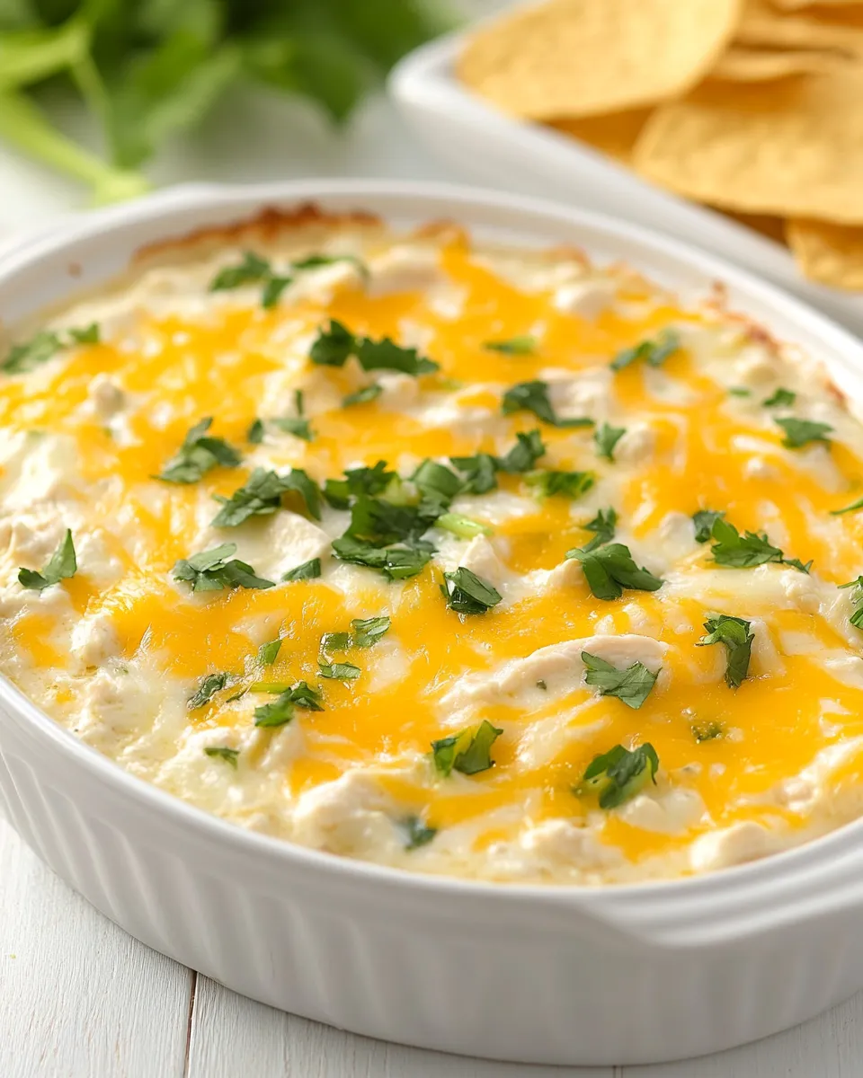Delicious King Ranch Chicken Dip food shot