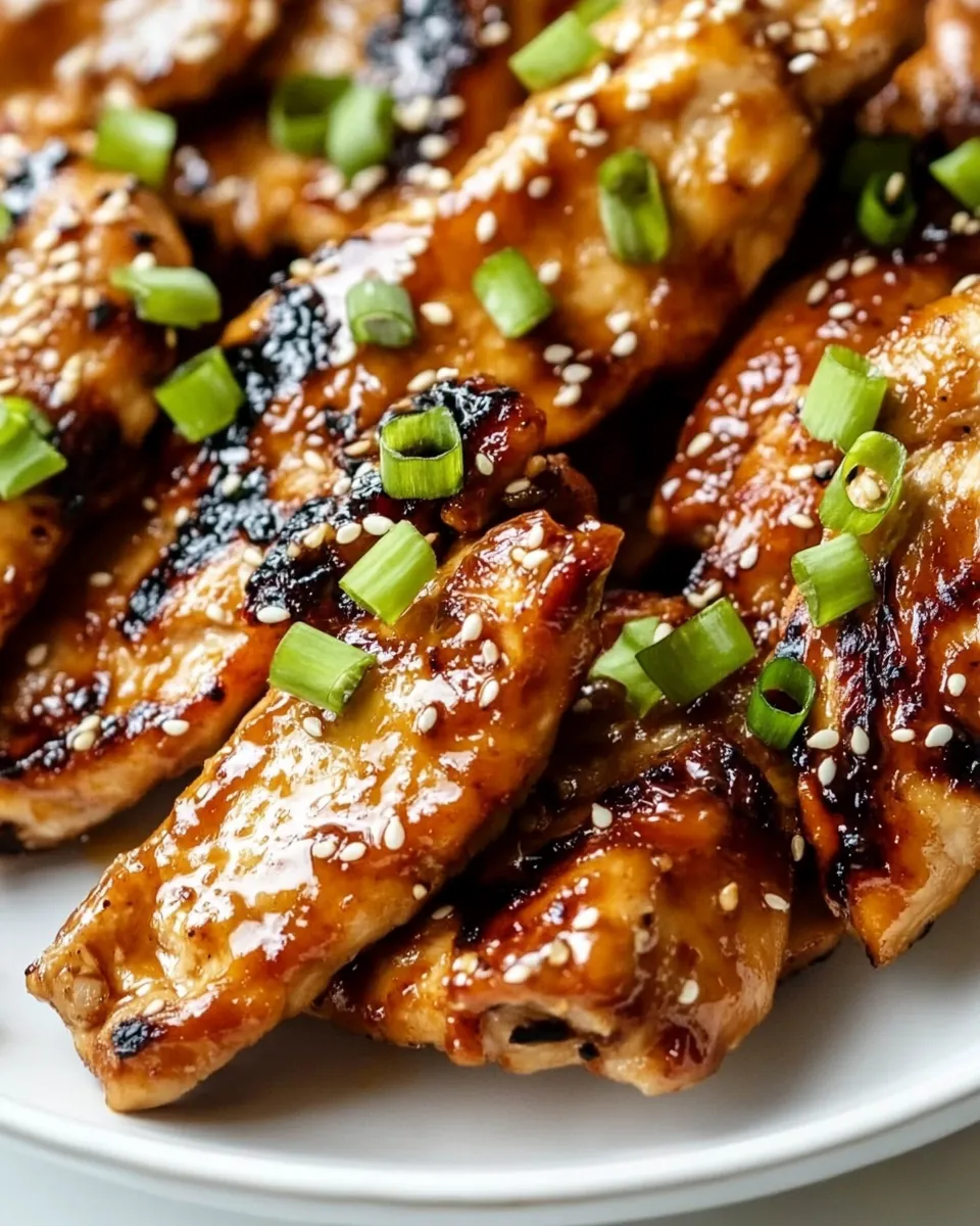 Delicious Korean Chicken shot