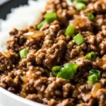 Easy Korean Ground Beef Skillet photo