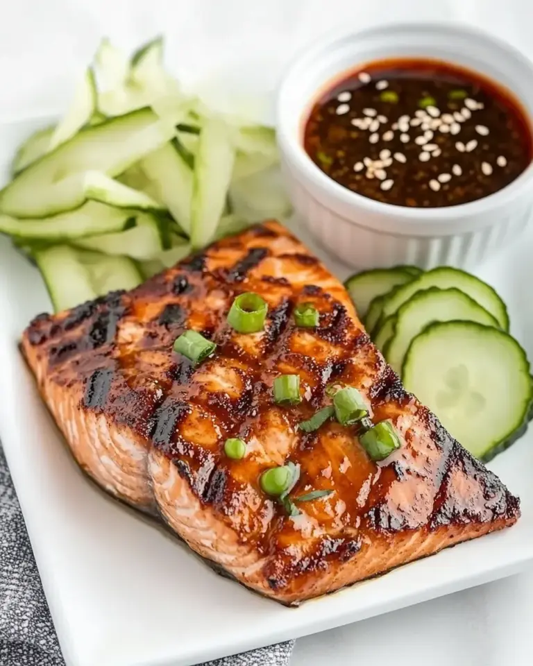 Easy Korean Salmon with Dipping Sauce photo