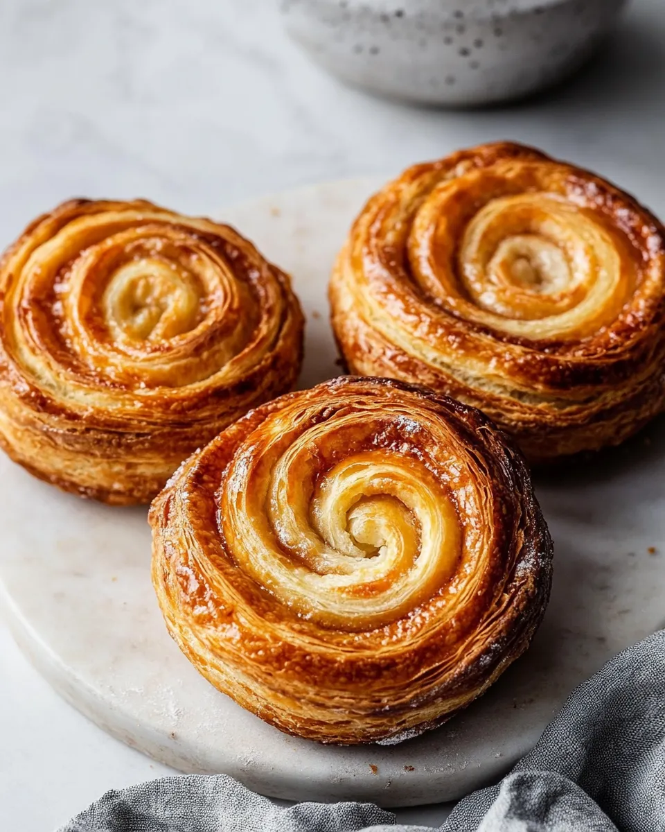Delicious Kouign Amann shot