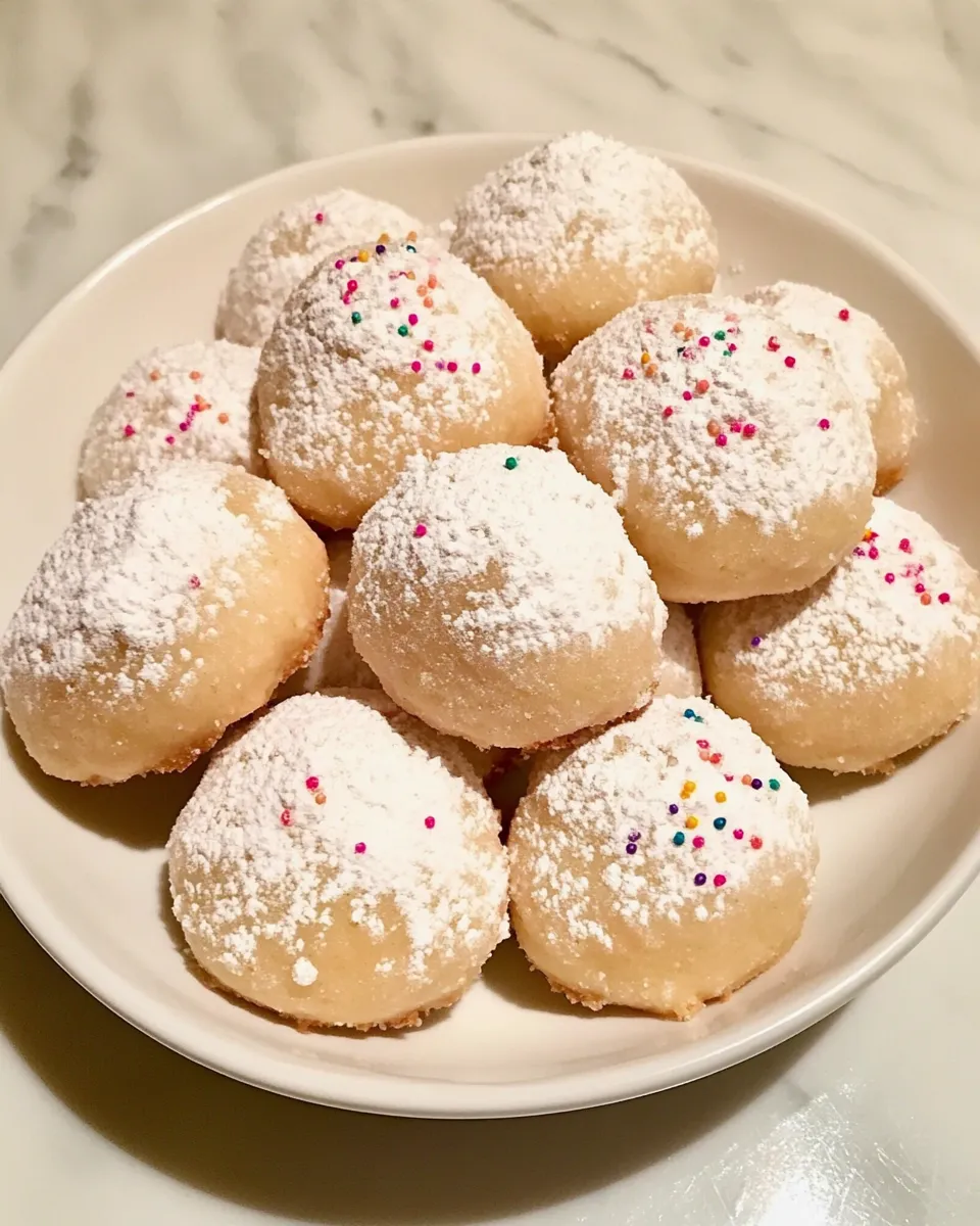 Classic Kourabiedes Greek Butter Cookies image