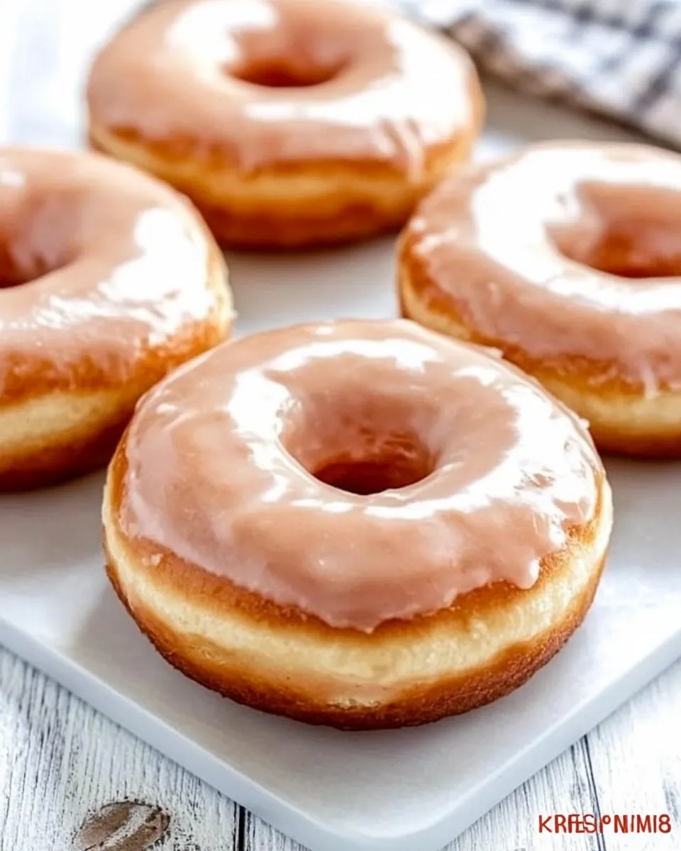 Homemade Krispy Kreme Donut Recipe photo
