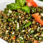 Homemade Lebanese Lentil Salad photo