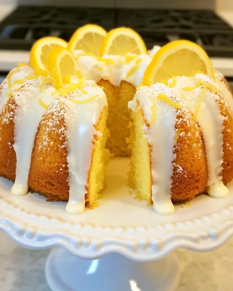 Homemade Lemon Bundt Cake photo