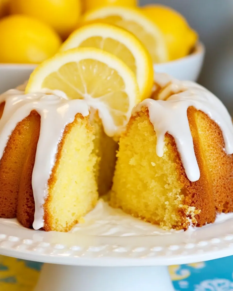 Classic Lemon Bundt Cake image