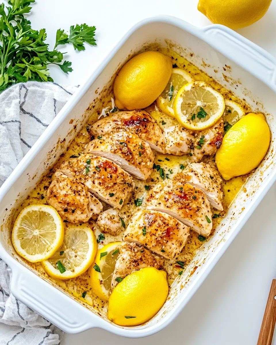 Classic Lemon Butter Chicken image
