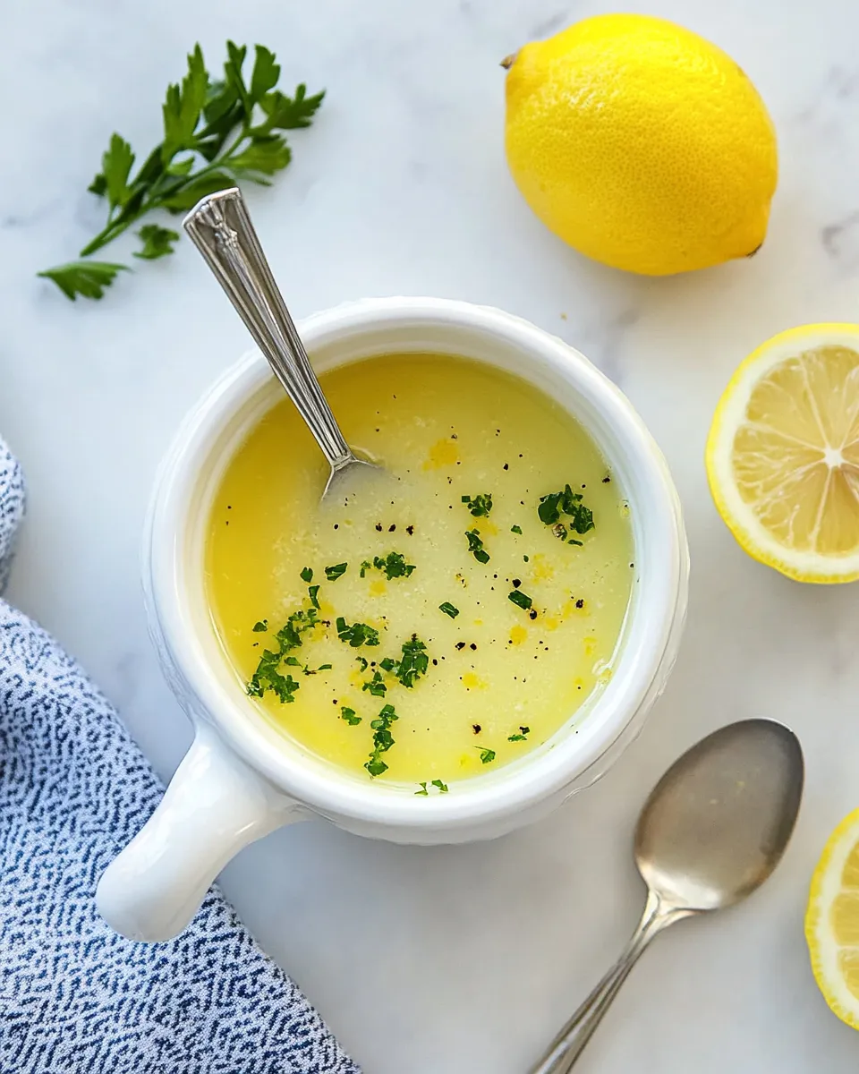 Classic Lemon Butter Sauce image