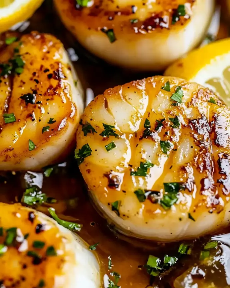 Homemade Lemon Butter Scallops Recipe photo