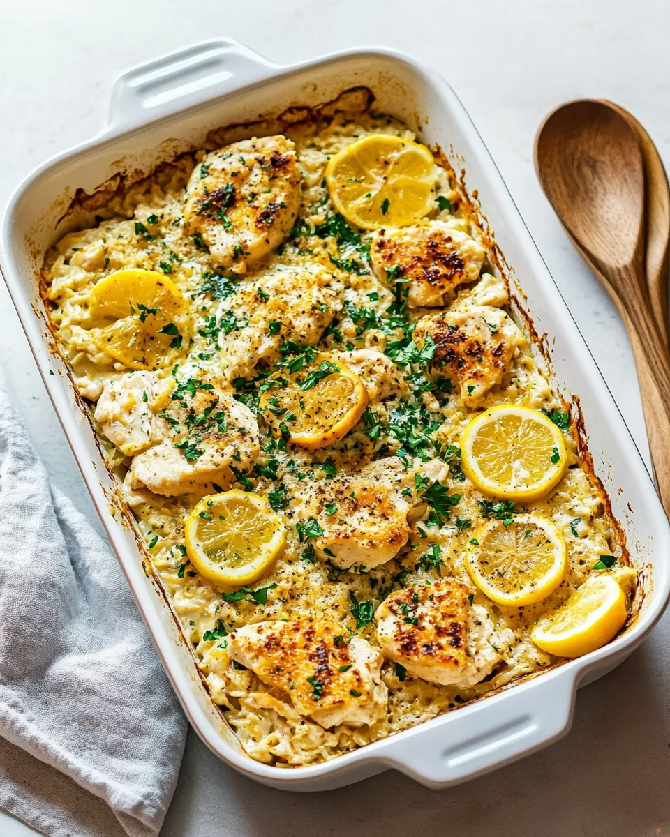 Classic Lemon Chicken Casserole image
