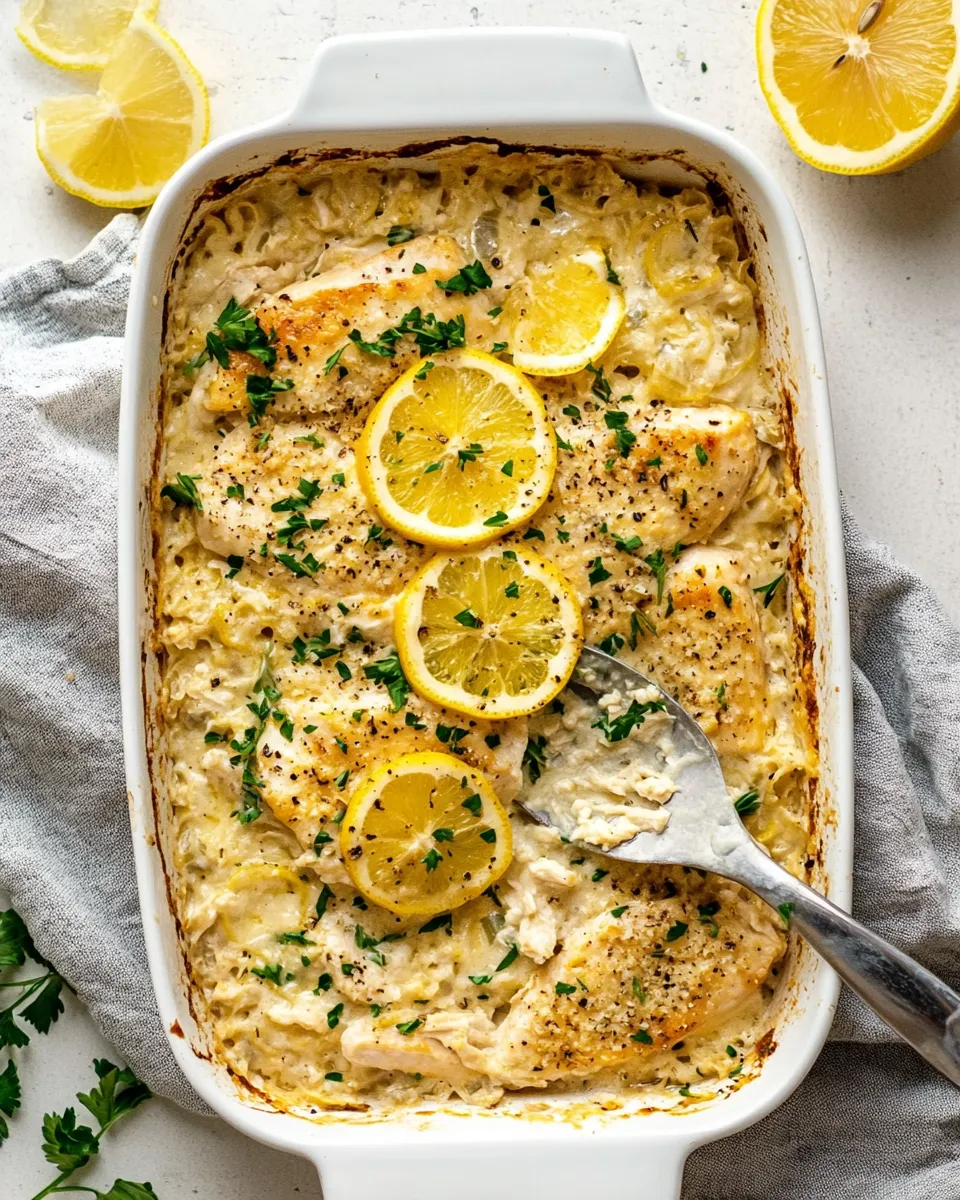 Easy Lemon Chicken Casserole recipe photo